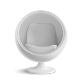 Comfy wine sofa chair Fly Ghana airlines